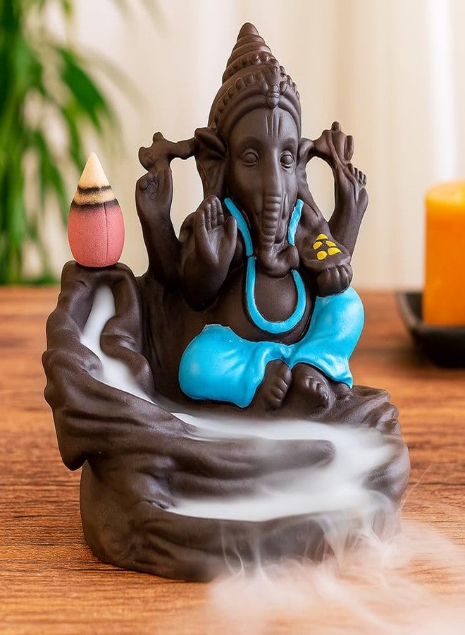 Archies Resin Ganesha Idol Decoration Items for Home Decor | Diwali Gifts/Ganesh Chaturthi/Car Dash Board/Laxmi Ganesh Murti/Ganpati Statue Showpiece - ARK301 - Image 4